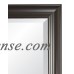 Carriage House Black Beveled Wall Mirror   553320235